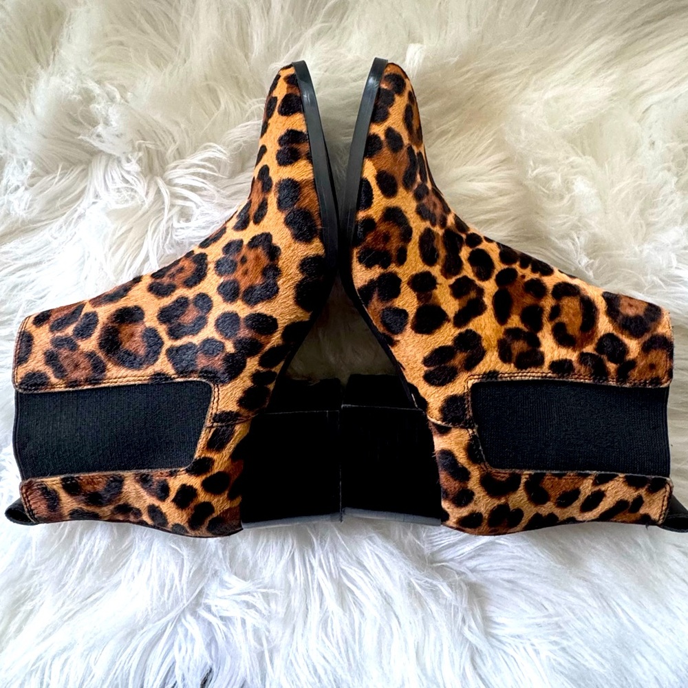 Nine West Animal Print Ankle Booties